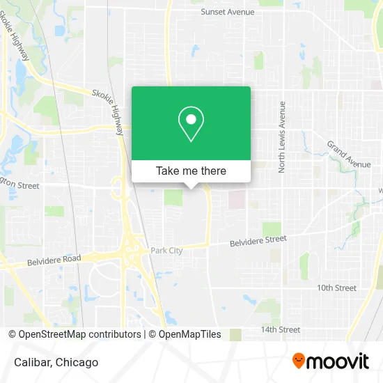Calibar map