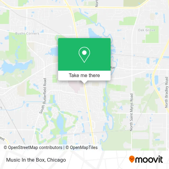 Music In the Box map
