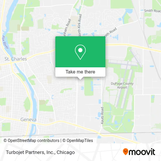 Turbojet Partners, Inc. map