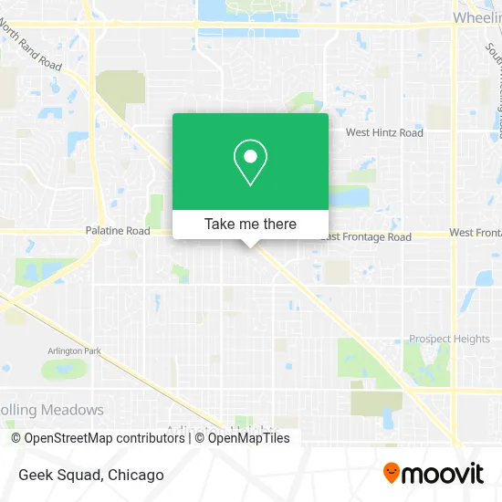 Geek Squad map