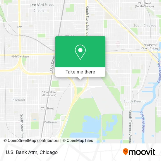 U.S. Bank Atm map