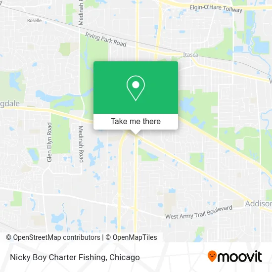 Nicky Boy Charter Fishing map