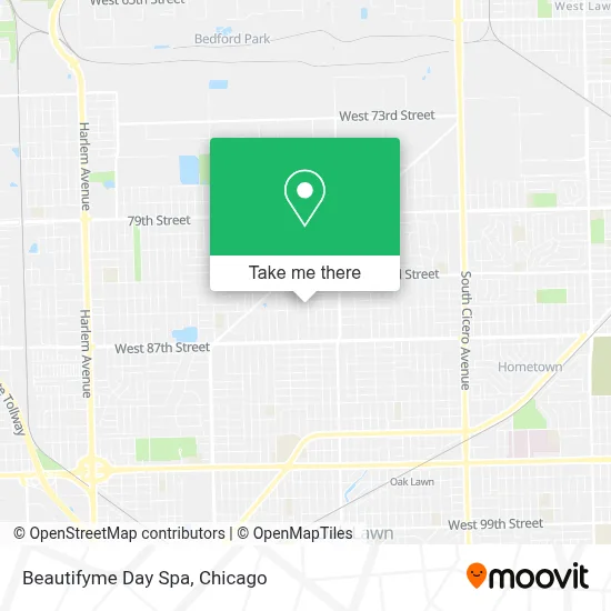 Beautifyme Day Spa map