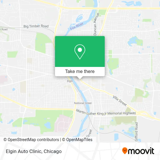 Elgin Auto Clinic map