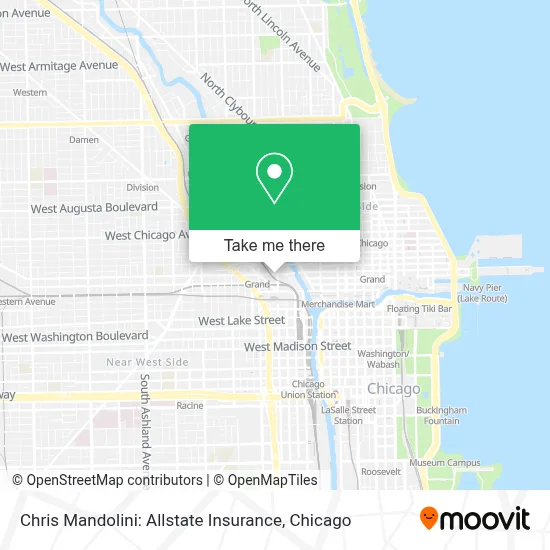 Chris Mandolini: Allstate Insurance map