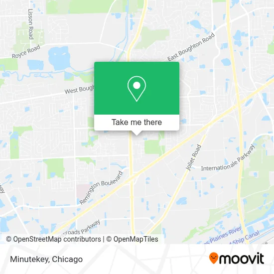 Minutekey map