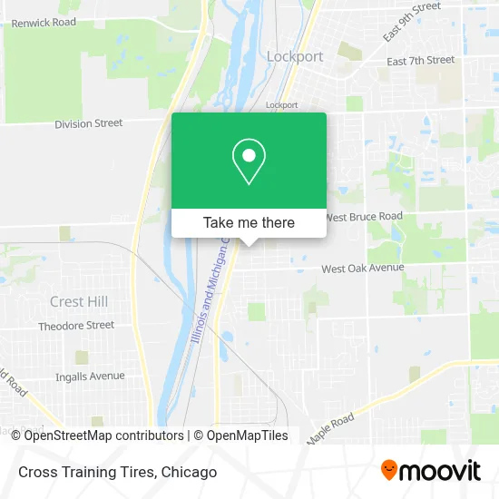 Cross Training Tires map