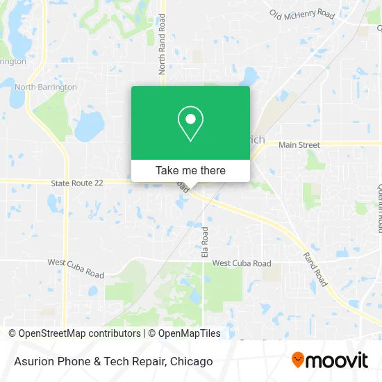 Asurion Phone & Tech Repair map