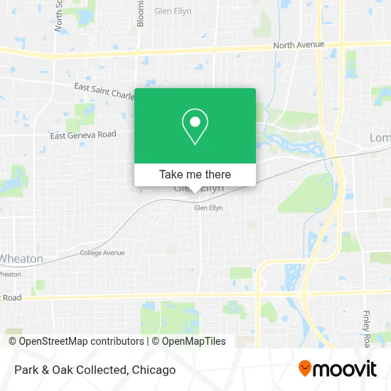 Park & Oak Collected map