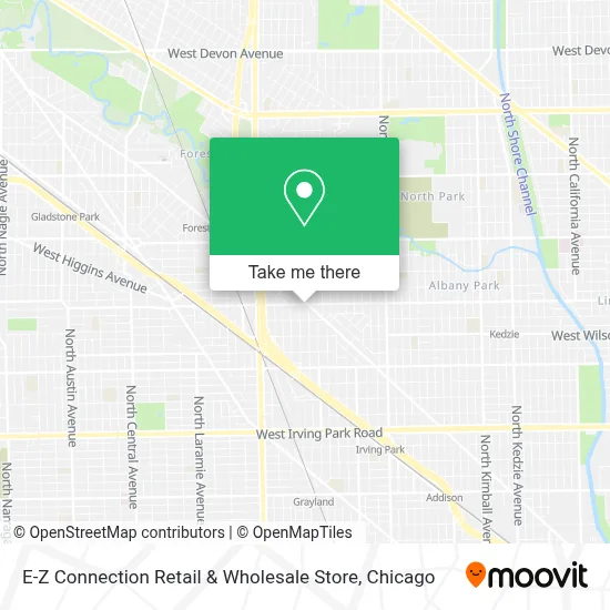 E-Z Connection Retail & Wholesale Store map