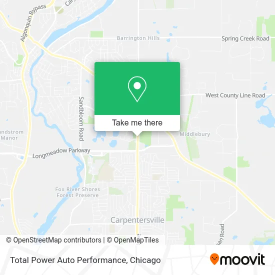 Total Power Auto Performance map