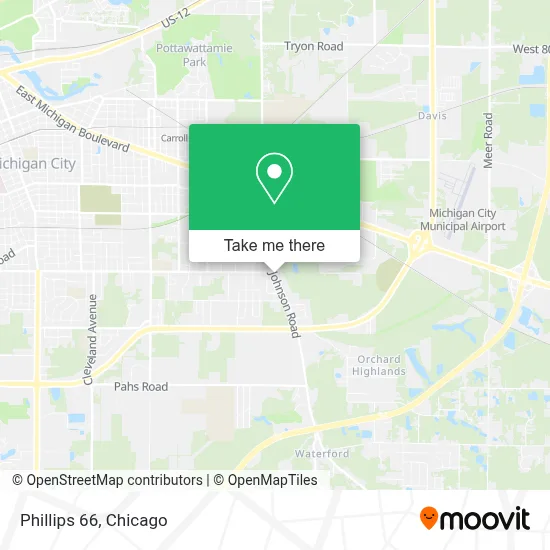 Phillips 66 map