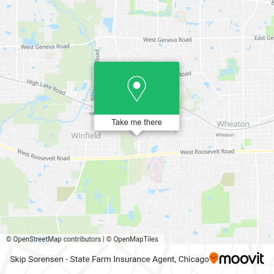 Skip Sorensen - State Farm Insurance Agent map