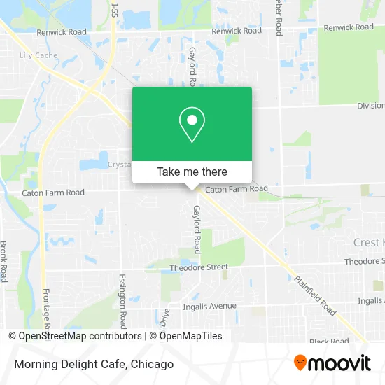 Morning Delight Cafe map