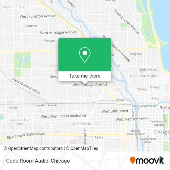 Coda Room Audio map