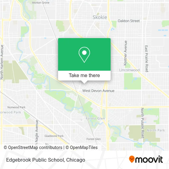 Edgebrook Public School map