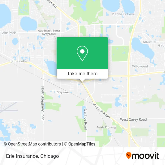 Erie Insurance map