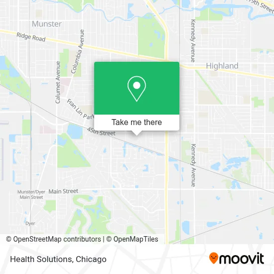 Health Solutions map