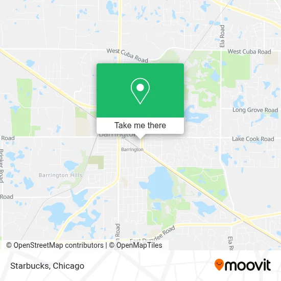 Starbucks map