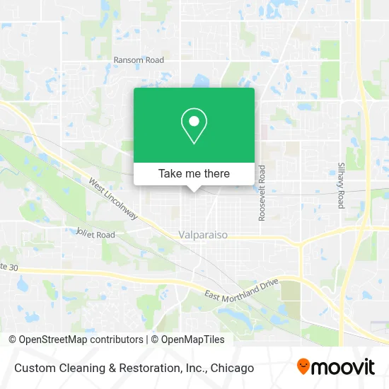 Custom Cleaning & Restoration, Inc. map