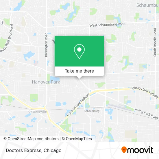 Doctors Express map