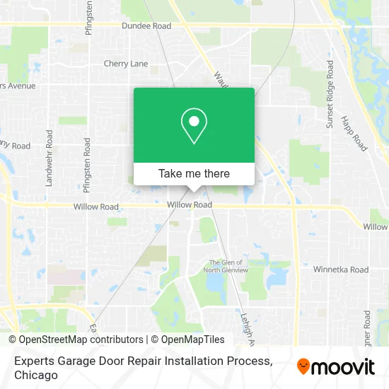 Experts Garage Door Repair Installation Process map