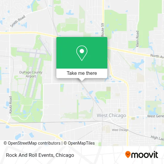 Rock And Roll Events map