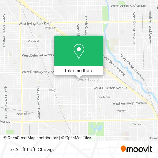 The Aloft Loft map