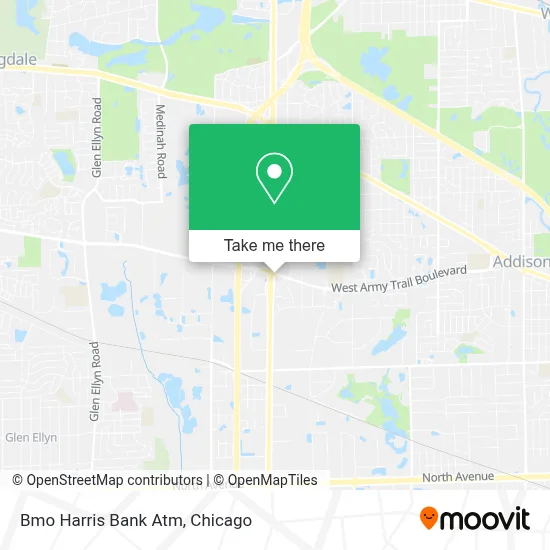 Bmo Harris Bank Atm map