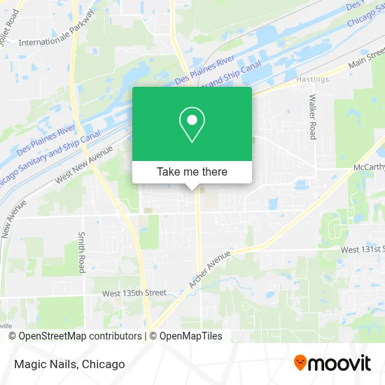 Magic Nails map