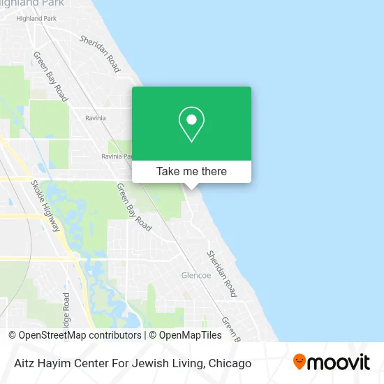 Aitz Hayim Center For Jewish Living map