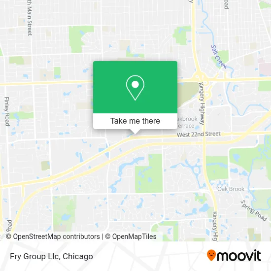Fry Group Llc map