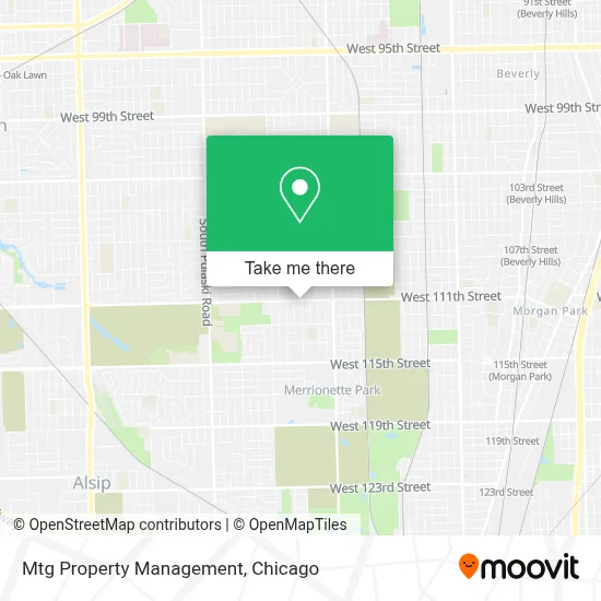 Mtg Property Management map