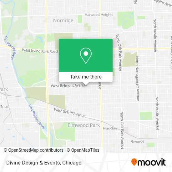 Divine Design & Events map
