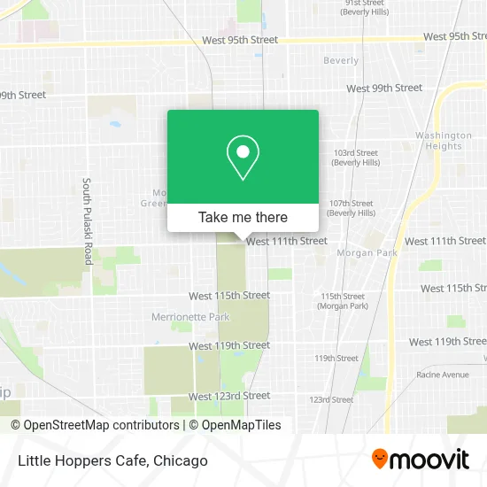 Little Hoppers Cafe map