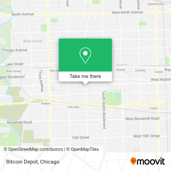 Bitcoin Depot map