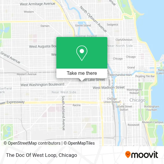 The Doc Of West Loop map