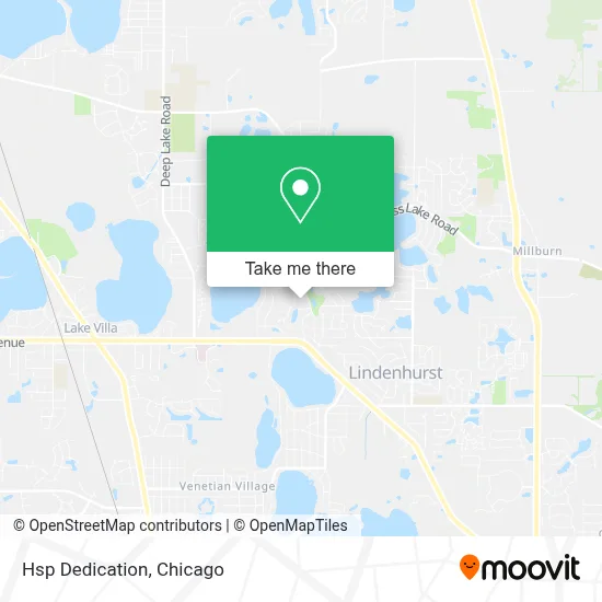 Hsp Dedication map