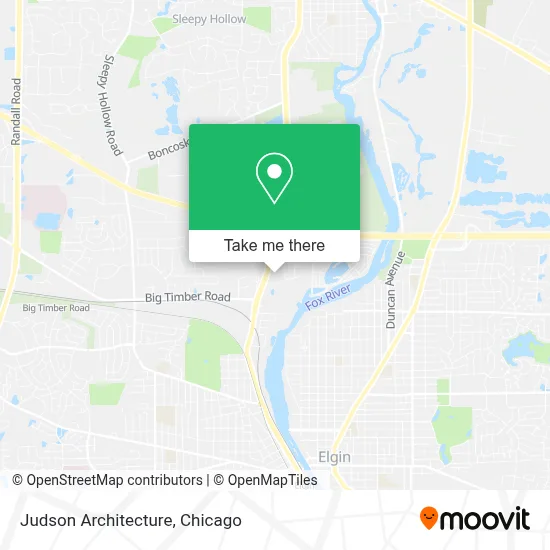 Judson Architecture map