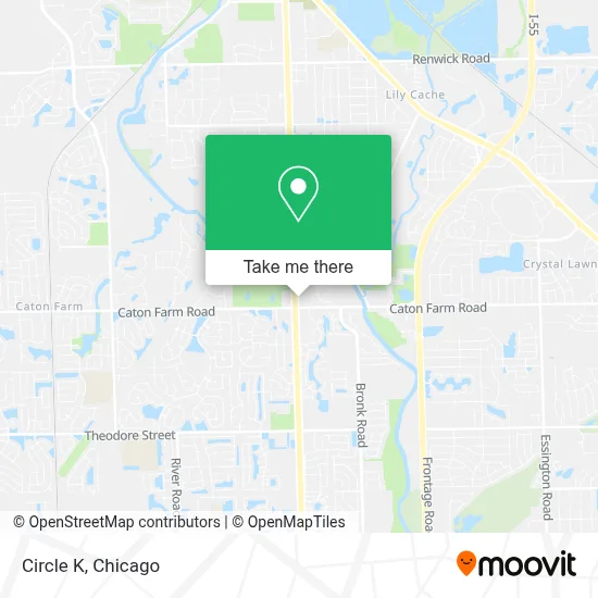 Circle K map
