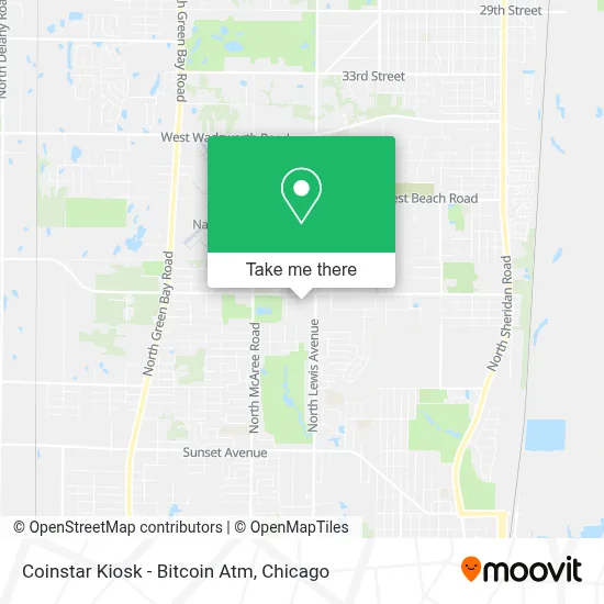 Coinstar Kiosk - Bitcoin Atm map
