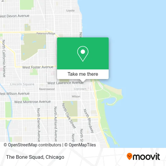 The Bone Squad map