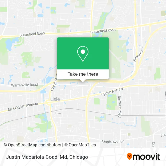 Justin Macariola-Coad, Md map