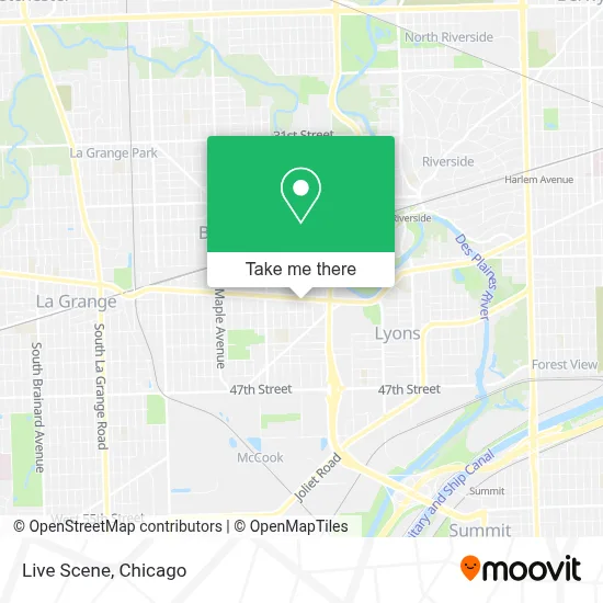 Live Scene map