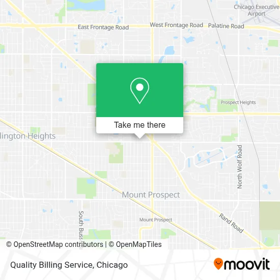 Quality Billing Service map