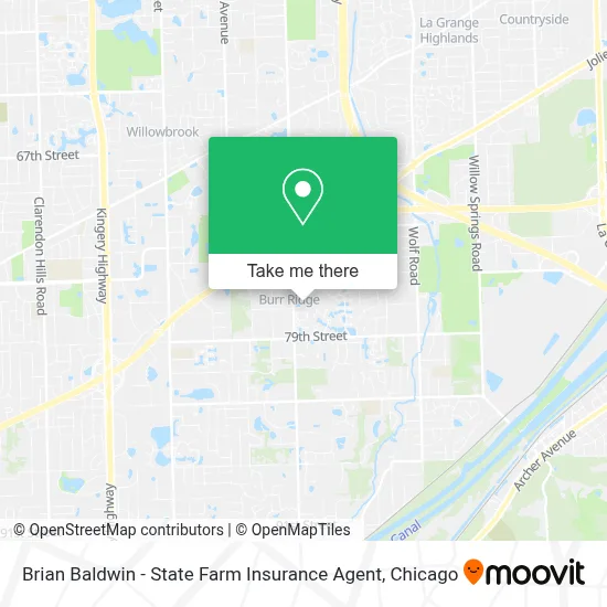Brian Baldwin - State Farm Insurance Agent map