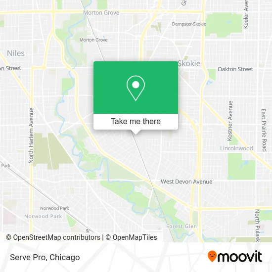 Serve Pro map