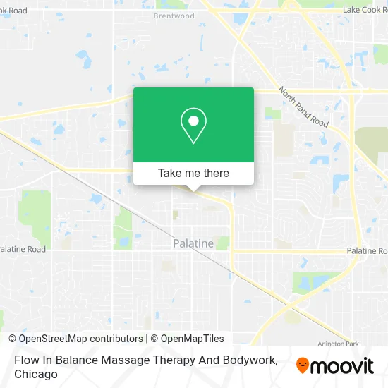 Flow In Balance Massage Therapy And Bodywork map