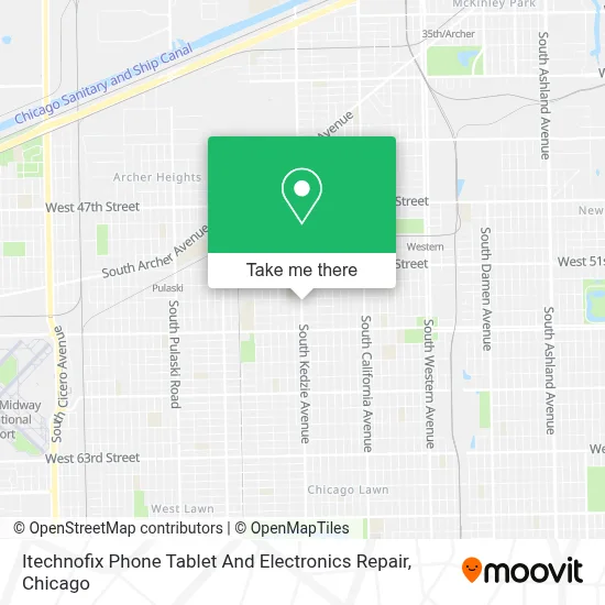 Itechnofix Phone Tablet And Electronics Repair map
