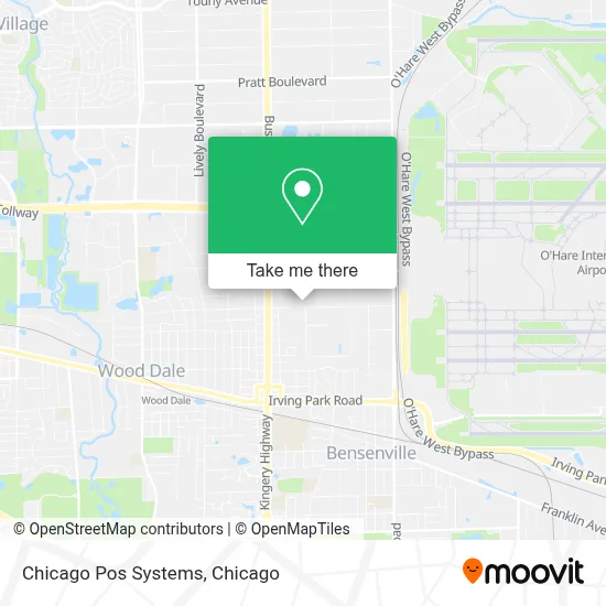Chicago Pos Systems map